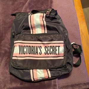 Black Victoria Secret Backpack